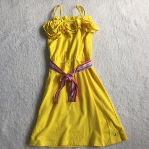 NWOT Nautica Yellow Girls Dress